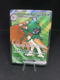 Pokemon TCG Decidueye EX 100/088 Perfect Order Holo NM - Image 1