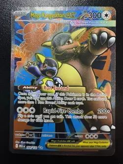 Mega Kangaskhan ex 164/132 Ultra Rare Mega Evolution Pokemon - Image 1