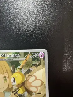 Pokemon Lillie’s Ribombee Illustration Rare Journey Together 164/159 (NM-) - Image 4