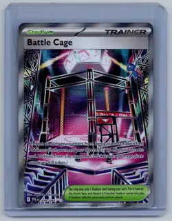 Battle Cage 116/094 Ultra Rare Phantasmal Flames Pokemon Near Mint - Image 1