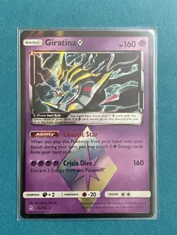 Giratina 58/156 Pokemon Sun & Moon Ultra Prism NM - Image 1