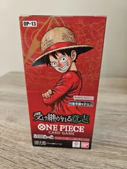 ONE PIECE Card Game Carrying on His Will OP13 Japanese x 1 Box New Sealed. - Image 1