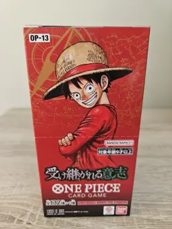 ONE PIECE Card Game Carrying on His Will OP13 Japanese x 1 Box New Sealed. - Image 2