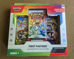 Pokemon TCG First Partner Illustration Collection - Series 1 - FACTORY SEALED - Image 1