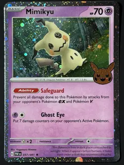 SWIRL💫 Pokemon TCG - Mimikyu Paldean Fates 037/091 Trick or trade 2024 - Image 4