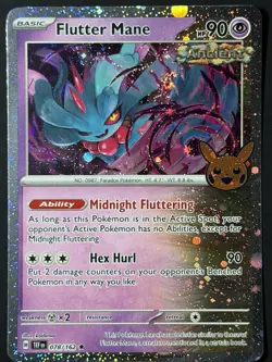 SWIRL 🌀 Flutter Mane (Cosmos Holo) 078/162 Trick or Trade BOOster 2024 NM - Image 5