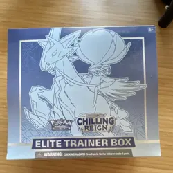 Pokemon TCG Sword & Shield Chilling Reign Elite Trainer Box English 2021 - Image 1