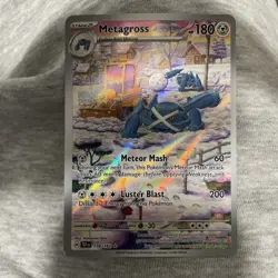 Pokemon Metagross Illustration Rare SV05 Temporal Forces 178/162 - Image 1