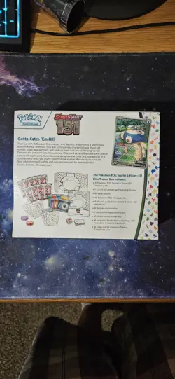 Pokemon TCG Scarlet and Violet 151 Elite Trainer Box ETB Sealed 820650853159 - Image 2