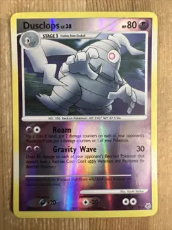 Pokemon 47/130 Dusclops Diamond & Pearl Reverse Holo VLP - Image 1