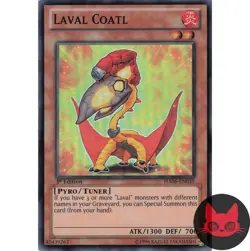 Yugioh Laval Coatl HA06-EN035 Super Rare 1st Edition NM - Image 1