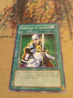 Nobleman of Crossout SD3-EN017 Structure Deck: Blaze of Destruction 1st Edition - Image 1