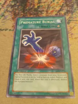 Premature Burial SD3-EN018 Structure Deck: Blaze of Destruction 1st Edition - Image 1