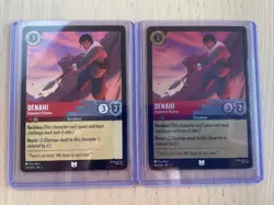 Denahi 124/204 Disney Lorcana Archazia's Island Uncommon Cold Foil + Non Card NM - Image 1