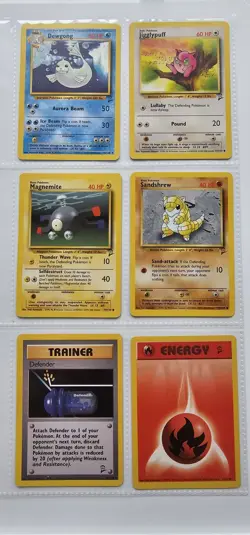 WOTC Pokemon TCG - Base Set 2 - 6 Card Lot - Image 1