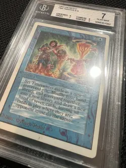 1993 MTG Timetwister Unlimited Graded BGS 7.0 - Image 3
