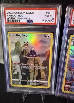 Pokemon Trainer Gallery & Galarian Gallery 7 Card PSA Lot Moltres Kingdra Hoot - Image 4