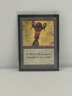 MTG International Ed. Rod of Ruin - Image 1