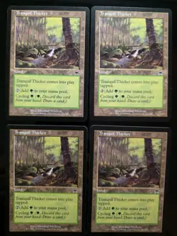 4x Tranquil Thicket - Onslaught - MTG Magic - Common - Land - NM - Image 1