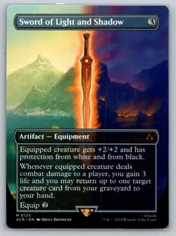 Sword of Light and Shadow (Borderless) Assassin's Creed Regular - Image 1