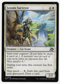 MTG Aetherdrift C Leonin Surveyor #0018 - Image 1