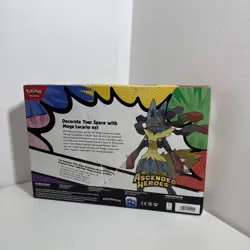 Pokemon TCG: Mega Evolution Ascended Heroes - Mega Lucario Premium Poster read - Image 4