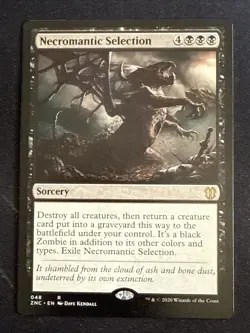 1x Necromantic Selection (048) Commander: Zendikar Rising LP MTG Magic x1 MKE - Image 1