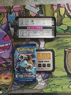 🎊Heavy 20.42g🎊Pokemon XY Evolutions Blastoise Booster Pack Factory 🍀Sealed🍀 - Image 1
