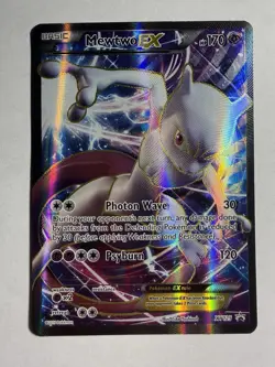 Pokemon Mewtwo EX XY125 Full Art Promo 2016 - Lightly Played - Image 1