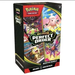 🔥ONE SEALED🔥 Pokemon TCG: Mega Evolution 3: Perfect Order: Booster Bundle 🔥 - Image 1
