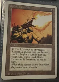 Rocket Launcher MTG Revised - Image 1