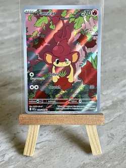 Pokemon TCG Pansear 099/086 White Flare Illustration Rare (English) - NM - Image 1