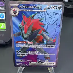 N's Zoroark EX 175/159 Journey Together Ultra Rare Pokemon TCG NM - Image 1