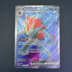 N's Zoroark EX 175/159 Journey Together Ultra Rare Pokemon TCG NM - Image 3