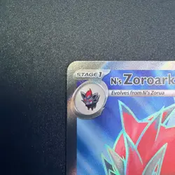 N's Zoroark EX 175/159 Journey Together Ultra Rare Pokemon TCG NM - Image 4