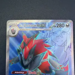 N's Zoroark EX 175/159 Journey Together Ultra Rare Pokemon TCG NM - Image 5