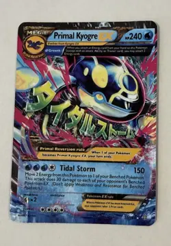 Pokemon Primal Kyogre EX 055/160 Holo Promo 240 HP 2015 - Image 1