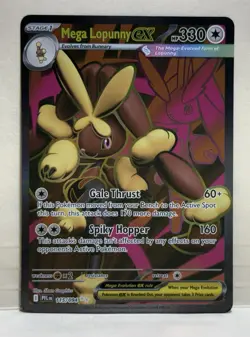 Pokemon Mega Lopunny EX Me02: Phantasmal Flames 115/094 Ultra Rare Holo English - Image 1
