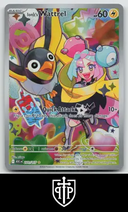 Pokemon - Iono's Wattrel 231/217 Ascended Heroes - Illustration Rare - NM - Image 1