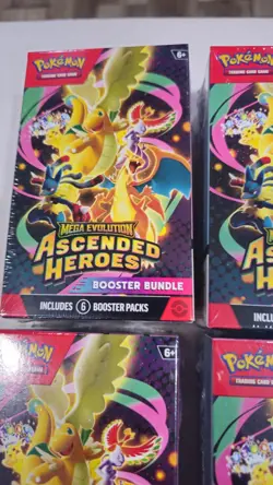 Pokemon Ascended Heroes Booster Bundles Lot of 4 - Image 4
