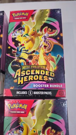 Pokemon Ascended Heroes Booster Bundles Lot of 4 - Image 5
