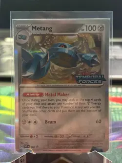Metang SVP090 - Stamp Promo - Temporal Forces - Pokemon TCG - NM - Image 1