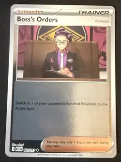 Pokemon TCG - Boss's Orders [Corbeau] - ME: Ascended Heroes 183/217 NM - Image 1