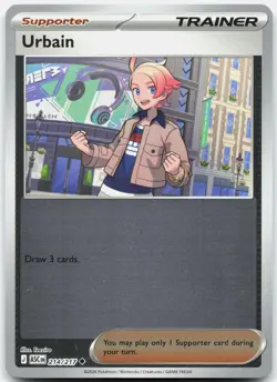 Urbain Uncommon ME: Ascended Heroes Reverse Holo 214/217 NM/M Pokemon - Image 1