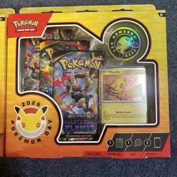 Pokemon TCG Pokemon Day 2026 Collection Box, Set Of 2 NEW SEALED USA SELLER - Image 3