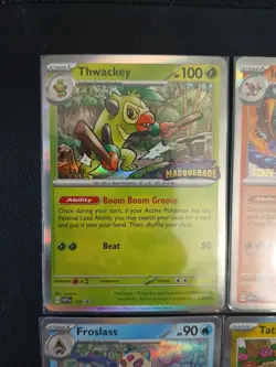 Twilight Masquerade Staff Promos - Complete Set Of 4 Pokemon TCG promo - Image 2