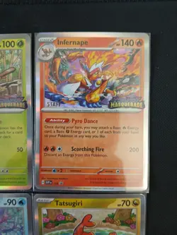 Twilight Masquerade Staff Promos - Complete Set Of 4 Pokemon TCG promo - Image 3