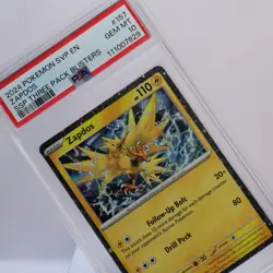 Pokemon TCG - Zapdos SVP 157 - SV Black Star Promo - PSA 10 GEM MT - Image 1