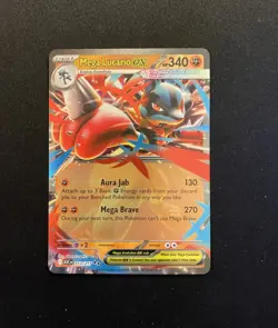 Mega Lucario ex Ascended Heroes 113/217 - Pokemon TCG - Image 1