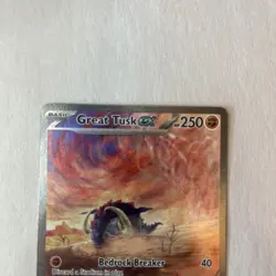 Pokemon Great Tusk ex 246/198 SV01: Scarlet & Violet Base Set - Image 4